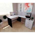 Escrivaninha Marchera 4 Gv Branca E Preta