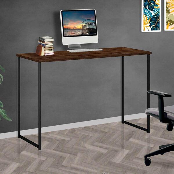 Escrivaninha Marrom Gênova Tampo 120cm X 50cm