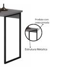 Escrivaninha Mega Candian Jcm Movelaria Cinza