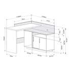 Escrivaninha Mega Office Branca