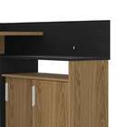 Escrivaninha Mega Office Mel E Preto