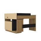 Escrivaninha Mega Office Mel E Preto