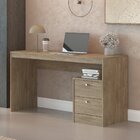 Escrivaninha Mesa Com Gaveteiro 2 Gavetas Mdf Funzionale Belm
