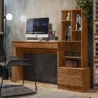 Escrivaninha Mesa De Computador Lion Com Estante E 1 Gaveta