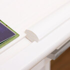 Escrivaninha Mesa De Desenho Olivia Em Madeira Maciça - Branco