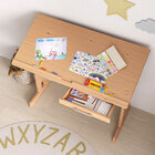 Escrivaninha Mesa De Desenho Olivia Em Madeira Maciça - Mel C