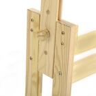 Escrivaninha Mesa De Desenho Olivia Em Madeira Maciça - Natur