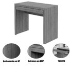 Escrivaninha Mesa De Escritório 90 Cm 1 Gaveta Branco