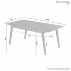 Escrivaninha Mesa De Escritório Elegance 80cm Madeira Maciça