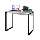 Escrivaninha Mesa De Escritório Studio Industrial M18 Branco