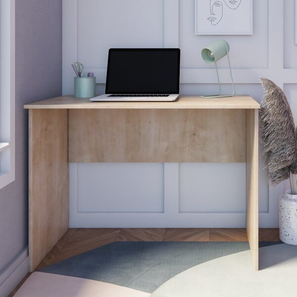 Escrivaninha Mesa Escritório 100cm York Amadeirado