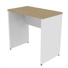 Escrivaninha Mesa Escritório 100cmx47cm 100cm Branca E Carval