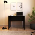 Escrivaninha Mesa Escritório 100cmx47cm 100cm Preto Preto