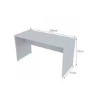 Escrivaninha Mesa Escritório 100cmx47cm Com Armário Baixo 4 P