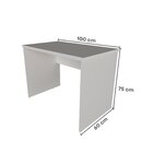 Escrivaninha Mesa Escritório 100cmx60cm Branco