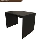 Escrivaninha Mesa Escritório 100cmx70cm 25mm Preto