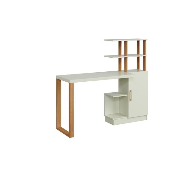 Escrivaninha Mesa Escritório 100% 135cm Industrial Freijo E O