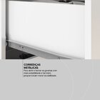 Escrivaninha Mesa Escritório 109cm 1 Porta 1 Gaveta Office Mo