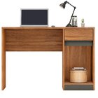 Escrivaninha Mesa Escritório 109cm 1 Porta 1 Gaveta Office Mo