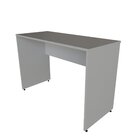 Escrivaninha Mesa Escritório 110cmx47cm 25mm Cinza Cristal