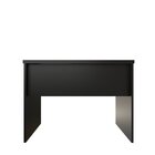 Escrivaninha Mesa Escritório 110cmx60cm 110cm Preto Preto