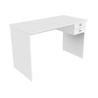 Escrivaninha Mesa Escritório 117cm 2 Gavetas Me4165 Branco
