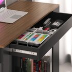 Escrivaninha Mesa Escritório 120 Cm Montana/preto