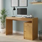 Escrivaninha Mesa Escritório 120cm 1 Porta 1 Gaveta 100% Mdf