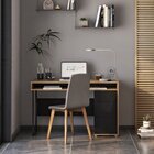 Escrivaninha Mesa Escritório 120cm 1 Porta 1 Gaveta Chicago