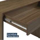 Escrivaninha Mesa Escritório 120cm 3 Gavetas 1 Nicho Harpia Y