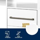 Escrivaninha Mesa Escritório 120cm 3 Gavetas 1 Nicho Harpia Y