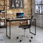 Escrivaninha Mesa Escritório 120cm Dynamica Preto Ônix