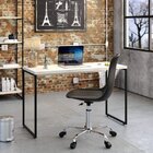 Escrivaninha Mesa Escritório 120cm Dynamica Snow