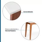 Escrivaninha Mesa Escritório 120cm Madeira Maciça 1 Gaveta Cl