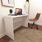 Escrivaninha Mesa Escritório 120cmx42cm 40mm Branca