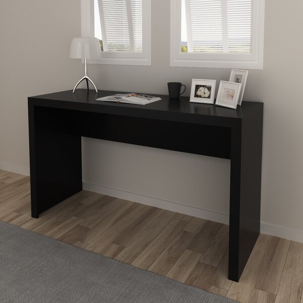 Escrivaninha Mesa Escritório 127cm Me4135 Preto