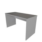 Escrivaninha Mesa Escritório 130cmx60cm 130cm Cinza Cristal C
