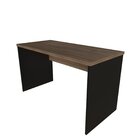 Escrivaninha Mesa Escritório 130cmx60cm Preto/carvalho Mel