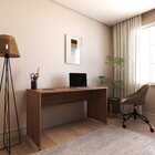 Escrivaninha Mesa Escritório 135cmx60cm 135cm Carvalho Mel Ca