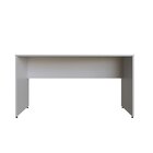 Escrivaninha Mesa Escritório 135cmx60cm 25mm Cinza Cristal