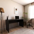 Escrivaninha Mesa Escritório 135cmx60cm 25mm Preto