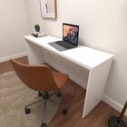 Escrivaninha Mesa Escritório 140cmx42cm 40mm Com Caixa De Tom