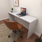 Escrivaninha Mesa Escritório 140cmx42cm 40mm Com Caixa De Tom