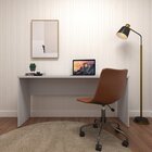 Escrivaninha Mesa Escritório 140cmx42cm Com Caixa De Tomada 1