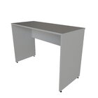 Escrivaninha Mesa Escritório 140cmx47cm 25mm Cinza Cristal