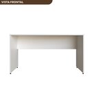 Escrivaninha Mesa Escritório 140cmx60cm 25mm Branca