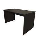 Escrivaninha Mesa Escritório 140cmx70cm 140cm Preto Preto