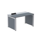 Escrivaninha Mesa Escritório 140x79,2cm Pscpp140 Grafito/cinza