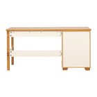 Escrivaninha Mesa Escritório 150cm 3 Gavetas Madeira Maciça P