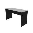 Escrivaninha Mesa Escritório 150cmx47cm 150cm Preto E Cinza C